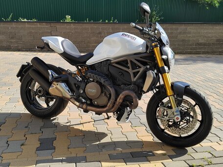 2014 Ducati Monster 1200, белый, 800000 рублей, вид 1