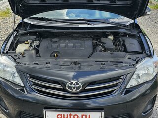 2011 Toyota Corolla X (E140, E150) Рестайлинг, чёрный, 1580000 рублей, вид 2