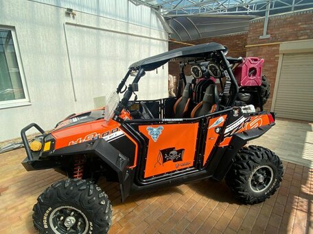 2012 Polaris RZR 800, оранжевый, 1200000 рублей, вид 2