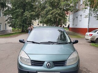 2006 Renault Scenic II Рестайлинг, зелёный, 400000 рублей, вид 1