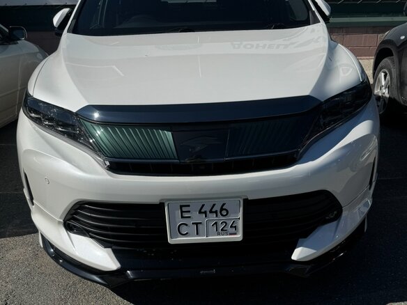 2018 Toyota Harrier III (XU60) Рестайлинг, белый