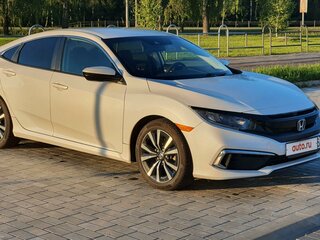 2019 Honda Civic X, белый, 1600000 рублей, вид 1