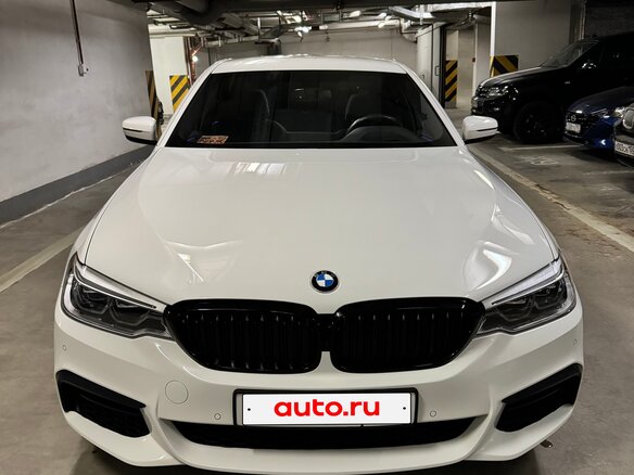 2019 BMW 5 серии 530i xDrive VII (G30/G31/G38), белый, 3700000 рублей - вид 1