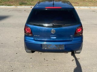 2008 Volkswagen Polo IV Рестайлинг, синий, 550000 рублей, вид 4