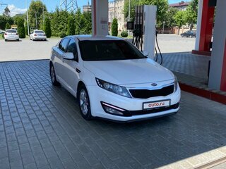 2013 Kia Optima III Рестайлинг, белый, 1300000 рублей, вид 2