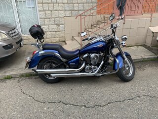 2007 Kawasaki VN900 Vulcan, синий, 550000 рублей, вид 3