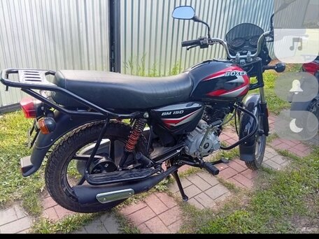 2022 Bajaj Boxer BM 150, чёрный, 120000 рублей, вид 1