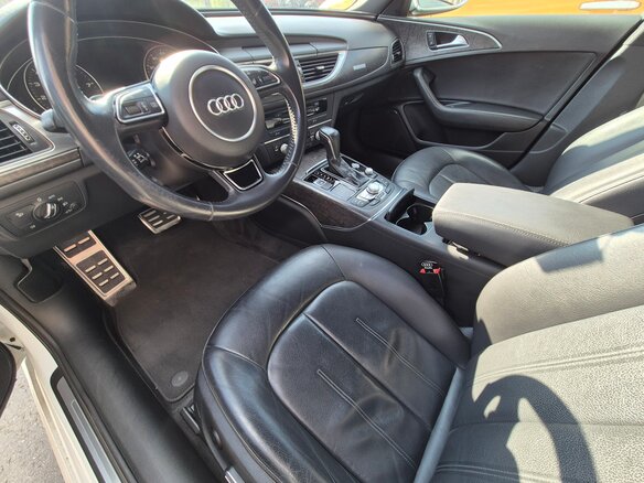 2017 Audi A6 IV (C7) Рестайлинг, белый, 2250000 рублей - вид 6