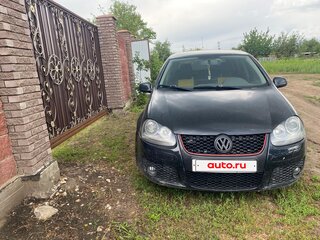 2007 Volkswagen Golf V, чёрный, 495000 рублей, вид 2