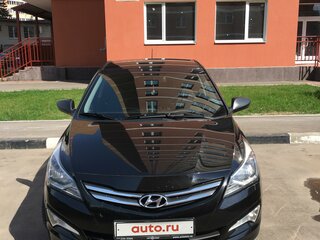 2014 Hyundai Solaris I Рестайлинг, чёрный, 1100000 рублей, вид 1