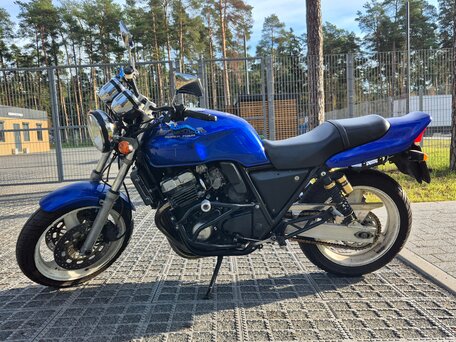1995 Honda CB 400 Super Four, синий, 230000 рублей, вид 2