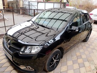 2017 Renault Logan II, чёрный, 765000 рублей, вид 2