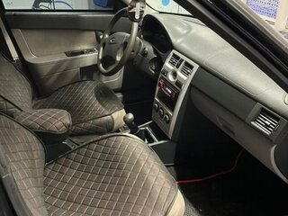 2008 Lada (ВАЗ) Priora I, чёрный, 370000 рублей, вид 2