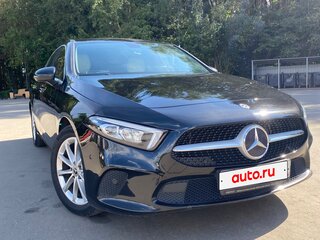 2018 Mercedes-Benz A-Класс 200 IV (W177), чёрный, 2550000 рублей, вид 2