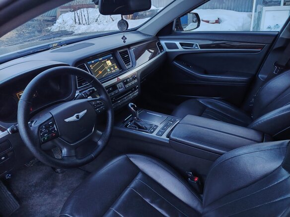 2016 Hyundai Genesis II, чёрный, 1900000 рублей - вид 7