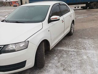 2014 Skoda Rapid I, белый, 855000 рублей, вид 2