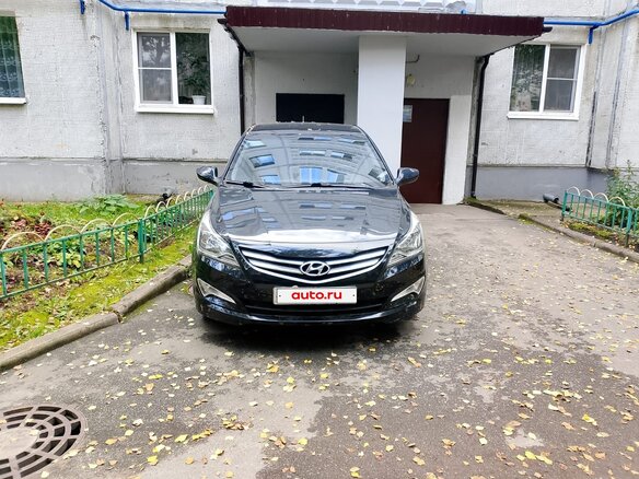 2016 Hyundai Solaris I Рестайлинг, чёрный, 1200000 рублей