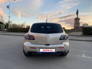 2007 Mazda 3 I (BK) Рестайлинг, золотистый, 450000 рублей, вид 4