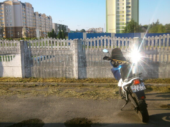 1993 Honda NX, синий, 300000 рублей - вид 24