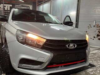 2016 Lada (ВАЗ) Vesta I, серебристый, 620000 рублей, вид 2