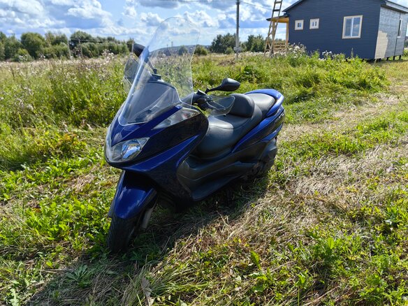 2004 Yamaha Majesty 400, синий, 240000 рублей - вид 19
