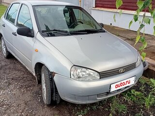 2007 Lada (ВАЗ) Kalina I, серебристый, 150000 рублей, вид 2