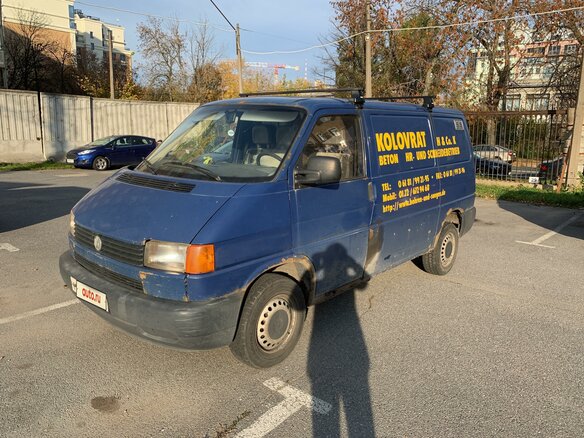 1996 Volkswagen Transporter T4, синий - вид 1