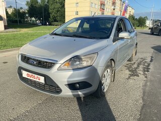 2008 Ford Focus II Рестайлинг, серебристый, 450000 рублей, вид 1