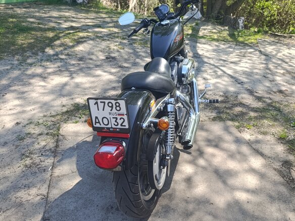 2007 Harley-Davidson Sportster 883, чёрный, 650000 рублей - вид 5