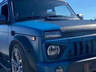 2010 Lada (ВАЗ) 2121 (4x4) I Рестайлинг, синий, 550000 рублей, вид 1