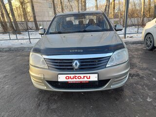 2013 Renault Logan I Рестайлинг, бежевый, 550000 рублей, вид 2