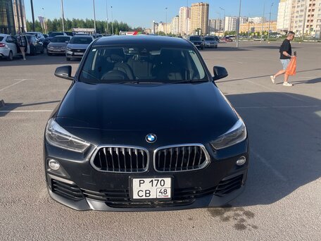 2018 BMW X2 sDrive18i I (F39), чёрный, 1750000 рублей, вид 1