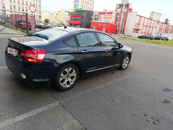 2009 Citroen C5 II, синий, 850000 рублей - вид 2