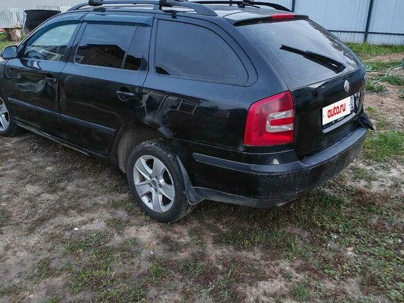 2008 Skoda Octavia II (A5), чёрный, 420000 рублей - вид 3