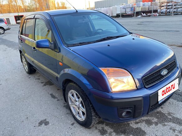 2007 Ford Fusion I Рестайлинг, синий, 370000 рублей