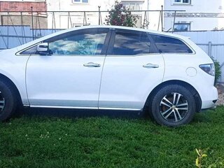 2010 Mazda CX-7 I Рестайлинг, белый, 890000 рублей, вид 4