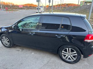 2012 Volkswagen Golf VI, чёрный, 980000 рублей, вид 4