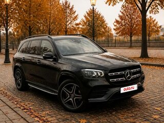 2019 Mercedes-Benz GLS 450 II (X167), чёрный, 7800000 рублей, вид 3