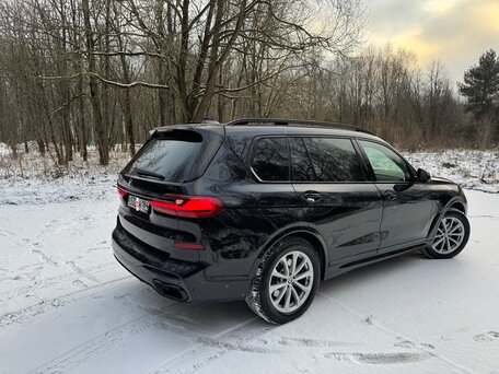 2021 BMW X7 30d I (G07), чёрный, 9250000 рублей, вид 4
