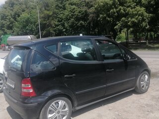 2004 Mercedes-Benz A-Класс 140 I (W168) Рестайлинг, чёрный, 560000 рублей, вид 2