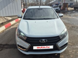 2020 Lada (ВАЗ) Vesta I, белый, 850000 рублей, вид 1