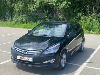 2016 Hyundai Solaris I Рестайлинг, чёрный, 970000 рублей, вид 3