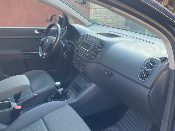 2007 Volkswagen Golf Plus I, синий, 610000 рублей - вид 6