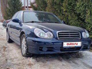 2011 Hyundai Sonata ТагАЗ IV (EF) Рестайлинг, синий, 950000 рублей, вид 2