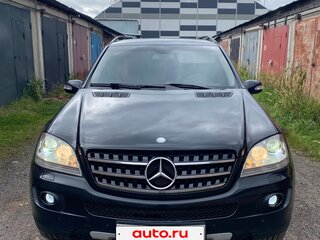2008 Mercedes-Benz M-Класс 320 II (W164), чёрный, 1500000 рублей, вид 2