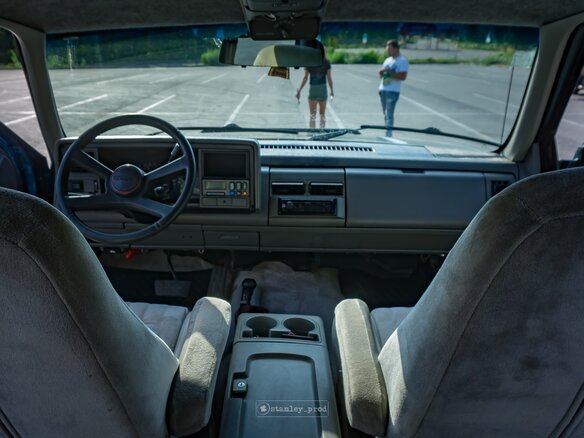 1994 GMC Suburban, синий - вид 14