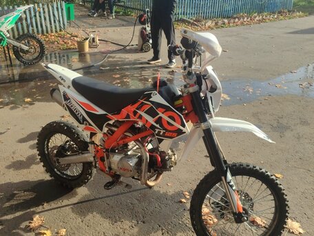 2024 Kayo Basic TT125, оранжевый, 65000 рублей, вид 3