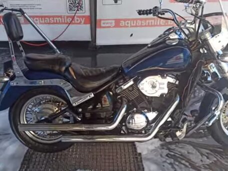 2004 Kawasaki VN800 Vulcan, синий, 350000 рублей, вид 4