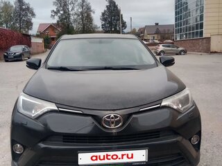 2016 Toyota RAV4 IV (XA40) Рестайлинг, чёрный, 1700000 рублей, вид 1