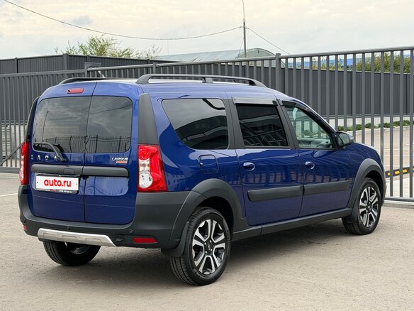 2026 Lada (ВАЗ) Largus Cross I Рестайлинг, синий, 1700000 рублей - вид 11